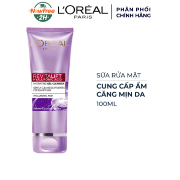 Sữa Rửa Mặt L'Oreal Paris Cấp Ẩm Và Căng Mịn Da 100ml