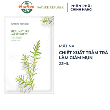 Mặt Nạ Nature Republic Chiết Xuất Tràm Trà Giảm Mụn 23ml