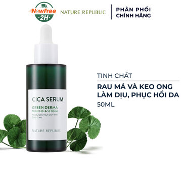 Serum Nature Republic Rau Má Làm Dịu &amp; Phục Hồi Da 50ml