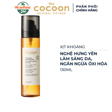 Xịt Khoáng Cocoon Nghệ Hưng Yên Giúp Sáng Da 130ml