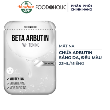 Mặt Nạ Foodaholic Arbutin Dưỡng Sáng &amp; Làm Đều Màu Da 23ml