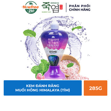 Kem Đánh Răng Bamboo Salt Muối Hồng Himalaya (Tím) 285g