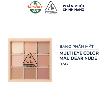Bảng Phấn Mắt 3CE Multi Eye Color - Dear Nude 8.5g