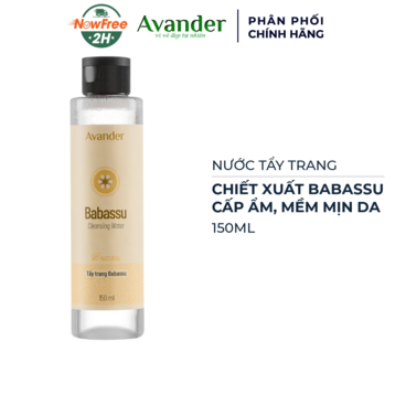 Nước Tẩy Trang Avander Chiết Xuất Từ Babassu 150ml