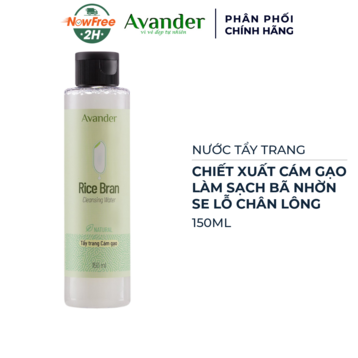 Nước Tẩy Trang Avander Chiết Xuất Từ Cám Gạo 150ml