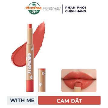 Son Môi Flawsome With Me - Cam Đất 2g
