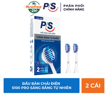Đầu Bàn Chải Điện P/S S100 Pro Sáng Răng Tự Nhiên 2 Cái