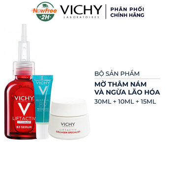 Bộ Sản Phẩm Vichy Mờ Thâm Nám Và Ngừa Lão Hóa 3 Món
