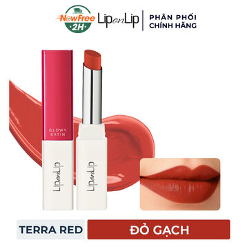 Son Thỏi Lip On Lip Dưỡng Môi Terra Red - Đỏ Gạch 2.2g