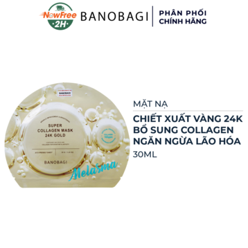Mặt Nạ Banobagi Bổ Sung Collagen, Mờ Nám 30ml (Vàng)