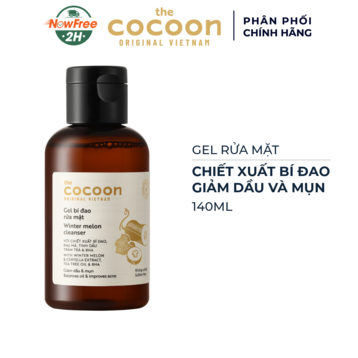 Gel Rửa Mặt Cocoon Bí Đao Giúp Giảm Dầu &amp; Mụn 140ml