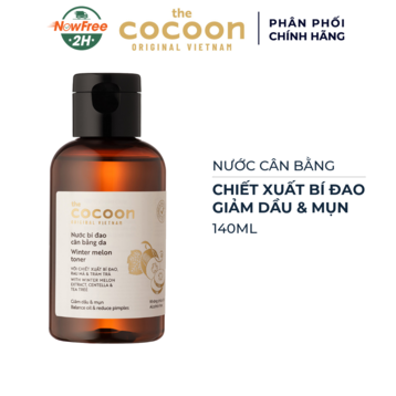 Nước Cân Bằng Cocoon Bí Đao Giảm Dầu &amp; Mụn 140ml