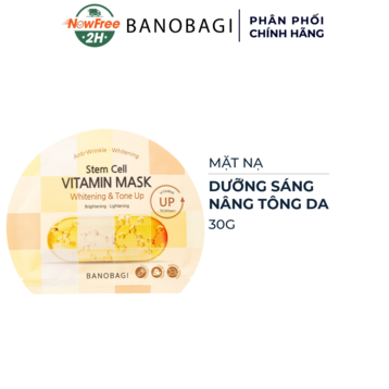 Mặt Nạ Banobagi Dưỡng Sáng Và Nâng Tông Da 30g (Vàng)
