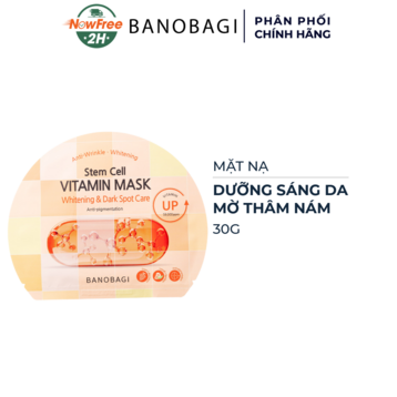 Mặt Nạ Banobagi Dưỡng Sáng Da, Mờ Thâm Nám 30g (Cam)