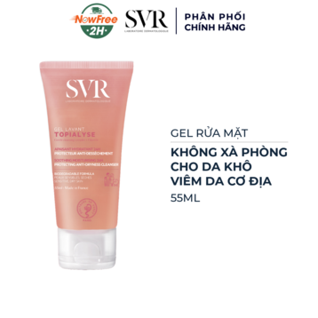 Gel Rửa Mặt SVR Không Xà Phòng Cho Da Khô, Nhạy Cảm 55ml