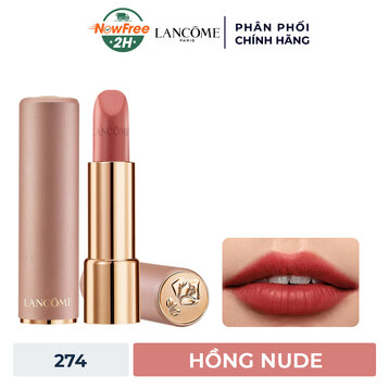 Son Môi Lancôme Mịn Lì Mềm Mịn #274 Hồng Trà Sữa 3.4g