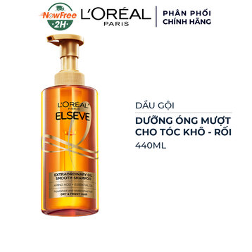 Dầu Gội L'Oreal Paris Dưỡng Tóc Suôn Mượt Tóc Cao Cấp 440ml