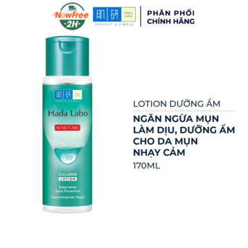 Dung Dịch Hada Labo Dưỡng Ẩm Cho Da Mụn Và Nhạy Cảm 170ml
