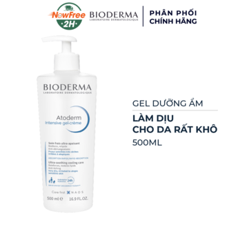 Gel Dưỡng Ẩm Bioderma Làm Dịu Cho Da Rất Khô 500ml