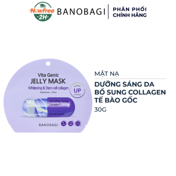 Mặt Nạ Banobagi Dưỡng Sáng &amp; Bổ Sung Collagen Tế Bào Gốc 30g