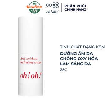 Serum Dạng Kem oh!oh! Dưỡng Ẩm, Chống Oxy Hóa &amp; Sáng Da 25g