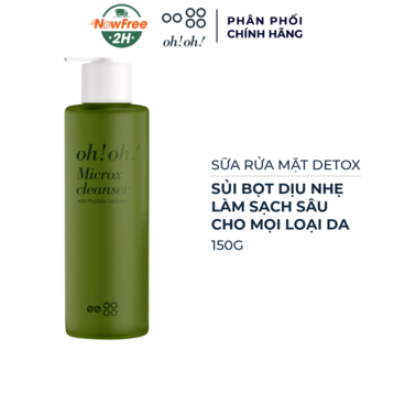 Sữa Rửa Mặt oh!oh! Detox Làm Sạch Sâu Cho Mọi Loại Da 150g