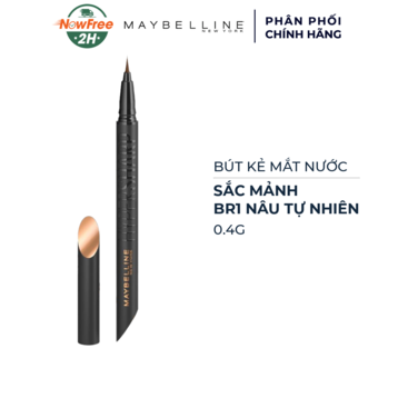 Bút Kẻ Mắt Nước Maybelline Sắc Mảnh BR1 Nâu Tự Nhiên 0.4g