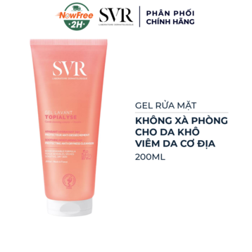 Gel Rửa Mặt SVR Không Xà Phòng Cho Da Khô, Nhạy Cảm 200ml