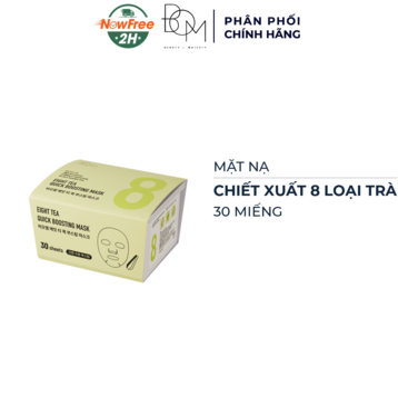Mặt Nạ B.O.M Chiết Xuất Từ 8 Loại Trà Phục Hồi Da 30 Miếng