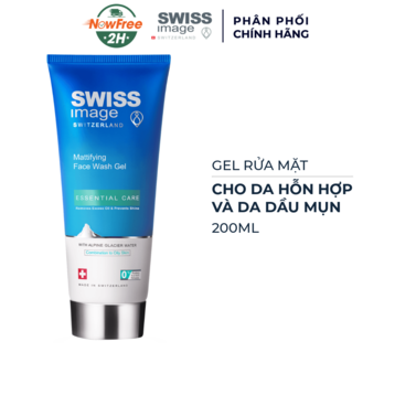Gel Rửa Mặt Swiss Image Cho Da Hỗn Hợp Và Dầu Mụn 200ml