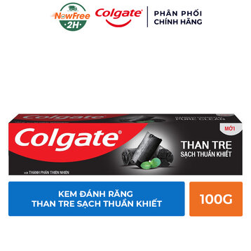 [Mini] Kem Đánh Răng Colgate Than Tre Sạch Thuần Khiết 100g