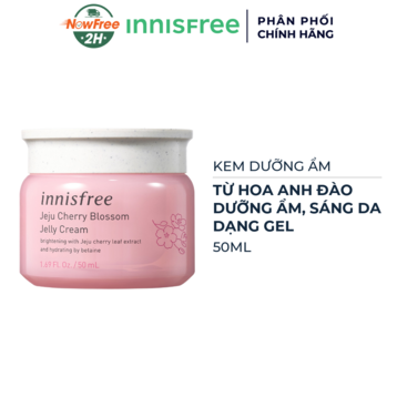 Kem Dưỡng Ẩm innisfree Sáng Da Hoa Anh Đào Dạng Gel 50ml