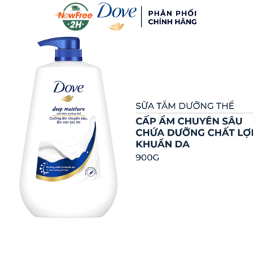 Sữa Tắm Dưỡng Thể Dove Dưỡng Ẩm Chuyên Sâu 900g