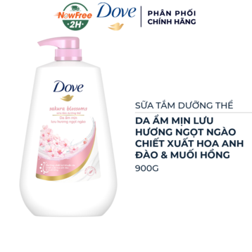 Sữa Tắm Dưỡng Thể Dove Da Ẩm Mịn Lưu Hương Ngọt Ngào 900g