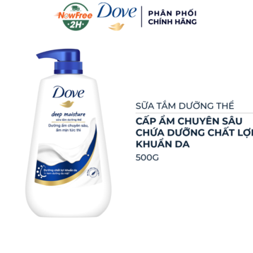 Sữa Tắm Dưỡng Thể Dove Dưỡng Ẩm Chuyên Sâu 500g
