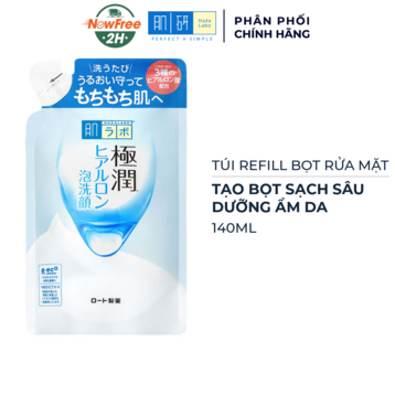 Túi Refill Bọt Rửa Mặt Hada Labo Dưỡng Ẩm Da 140ml