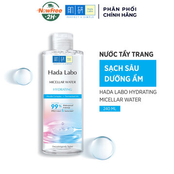 Nước Tẩy Trang Hada Labo Sạch Sâu Dưỡng Ẩm 240ml