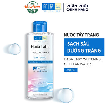 Nước Tẩy Trang Hada Labo Sạch Sâu Dưỡng Sáng 240ml