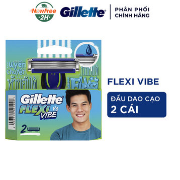 Dao Cạo Râu Gillette Flexi 4Up (Vỉ 2 Lưỡi)