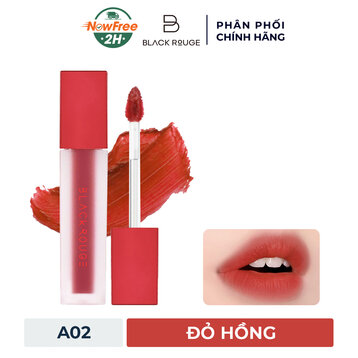 Son Kem Lì Black Rouge A02 Dry Rose - Đỏ Hồng 4.5g