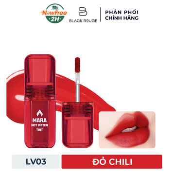 Son Tint Black Rouge LV03 Burnning Mara Sắc Đỏ Chilli 4.5g