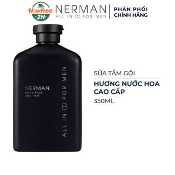 Sữa Tắm Gội Nerman Hương Nước Hoa Cao Cấp 350ml