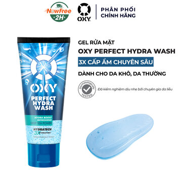 Gel Rửa Mặt OXY 3X Cấp Ẩm Chuyên Sâu 100g