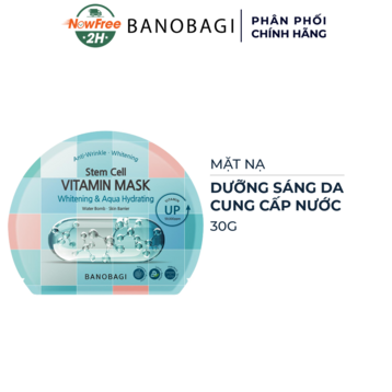 Mặt Nạ Banobagi Dưỡng Sáng Cấp Nước (Xanh Dương Đậm) 30g