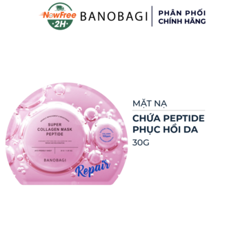 Mặt Nạ Banobagi Peptide Hỗ Trợ Phục Hồi Da (Tím Nhạt) 30g