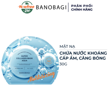 Mặt Nạ Banobagi Cấp Ẩm Da Căng Bóng (Xanh Dương) 30g