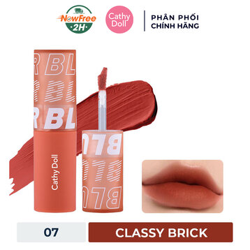 Son Kem Lì Cathy Doll #07 Classy Brick 3.5g