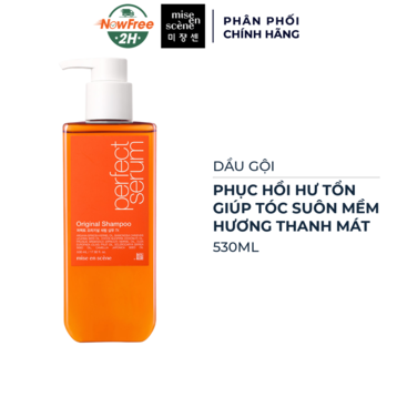 Dầu Gội Mise en scène Hỗ Trợ Phục Hồi Tóc Hư Tổn 530ml