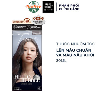 Thuốc Nhuộm Tóc Mise en scène 7A Màu Nâu Khói 30ml