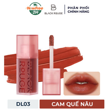 Son Tint Black Rouge DL03 Fauve Layer - Cam Quế Nâu 4.1g